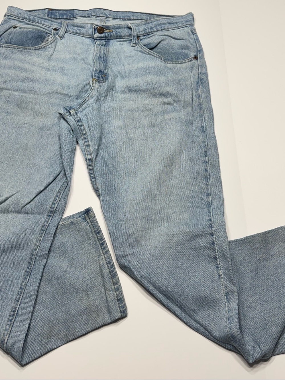 Wrangler Light Blue Men's Straight Jeans